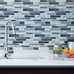 Самоклеюча поліуретанова панель під цеглу мармур Sticker Wall SW-00001174 305x305x1 мм - мініатюра 8