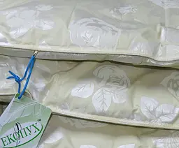 Ковдра пухова полегшена Екопух 100/0 стьобана 110х140 - мініатюра 3