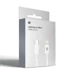 Кабель ArmorStandart AMQGJ2L Lightning to USB-C Cable 1.2m white (ARM64296) - мініатюра 5
