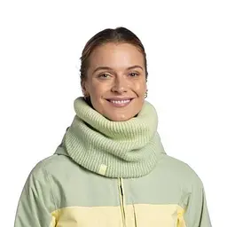 Шарф-труба Buff Knitted & Fleece Nechwarmer, Marin Opaline ONE SIZE Світло-жовтий - мініатюра 2