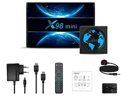 Смарт-ТВ-приставка Android SmartTV Box X98 mini 4/64Gb - мініатюра 4