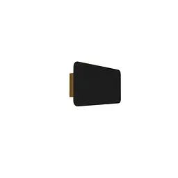 Настінний світильник Skarlat RWLB112 6W BK+GD 3000K