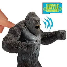 Уцінка. Ігрова фігурка Godzilla vs Kong Конг готовий до бою зі звуком 18 см (35507) - мініатюра 2