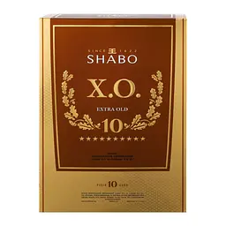 Уцінка. Бренди Shabo XO 10 років 40% 0.5 л в подарунковій упаковці - мініатюра 2