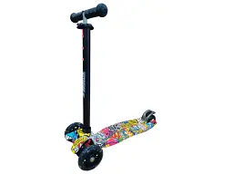 Самокат X-Treme KS-209W Чорний з жовтим (BP133904)