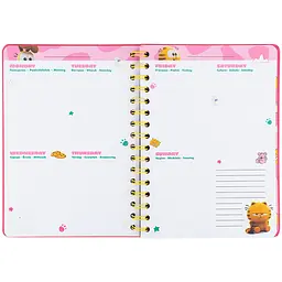 Щоденник на спіралі Kite Garfield тверда обкладинка (GF25-438) - мініатюра 4