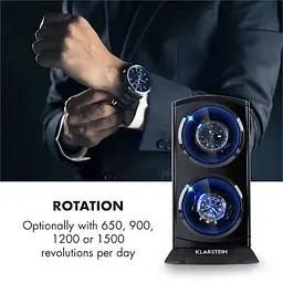 Ротомат скринька для автопідзаводу годинника Klarstein St. Gallen Premium чорний (10032887) - мініатюра 8