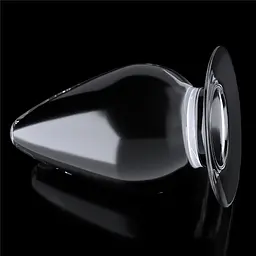 Анальна пробка - Flawless Clear Anal Plug 4.5" Clear - мініатюра 2