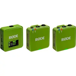 Мікрофонна радіосистема Rode Wireless GO Gen 3 Green (WIGOGEN3GRE) [154374] - мініатюра 1