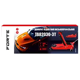Домкрат підкатний Forte TA82030-3T низькопрофільний (130945) - мініатюра 3