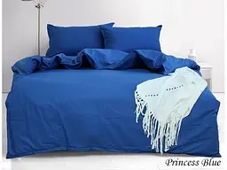 Комплект постільної білизни (emax Princess Blue) Євро TAG tekstil pbe0036917 - мініатюра 2