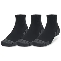 Шкарпетки Under Armour 1379510-001 Performance Tech 3 пари Qtr чорний LG (196884000998) - мініатюра 1