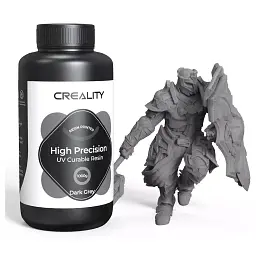 Фотополімерна смола Creality Resin, LCD 8K High Precision 1kg, dark gray (3302190004)