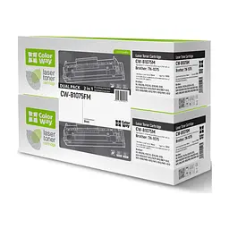 Картридж ColorWay Brother TN1075 HL-1112/DCP-1510/MF-1810 DUAL PACK 2x1K (CW-B1075FM)
