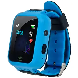 Дитячий водонепроникний смарт-годинник з GPS JETIX DF22 Light Edition оригінальний з телефоном і камерою (Blue) - мініатюра 1