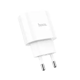 Адаптер мережевий HOCO Lineal C95A 1USB/1Type-C, PD/QC, 20W/3A - мініатюра 4