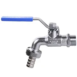Кран Arco кульовий для поливу 1/2″ 0413 Nano AntiLime довга ручка