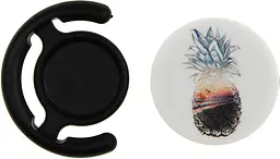 Тримач для телефону TOTO Popsocket plastic BNS 82 Pineapple Black - мініатюра 2