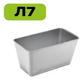 Набір з 4 хлібних форм алюмінієвих для випічки хліба Л7 Л12 Л11 11Д, Полімет 84148 - мініатюра 4