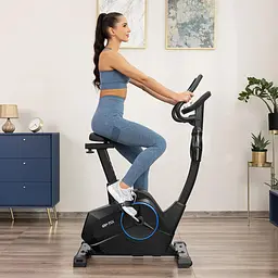 Велотренажер Gymtek XB4000 iConsole+ електромагнітний синій - мініатюра 7
