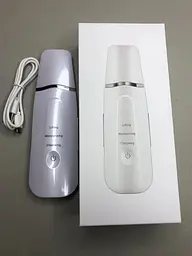 Ультразвуковий скрабер для очищення обличчя Skin Tech Scrubber 3305 Білий (3305O) - мініатюра 7