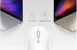 Бездротова миша XiaomiXiaomi Dual Mode Wireless Mouse Silent Edition HLK4040GL HLK4031CN White - мініатюра 5