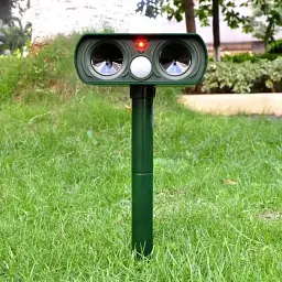 Стаціонарний відлякувач собак і котів на сонячній батареї Garden Protector - мініатюра 4