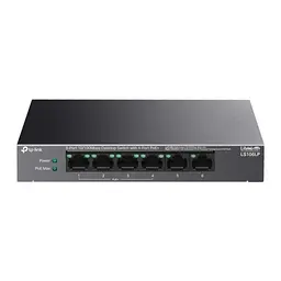 Комутатор LiteWave LS106LP, Black, 6xRJ45 (2х10/100 Mb/s, 4x10/100 Mb/s PoE+) TP-Link teh0028268