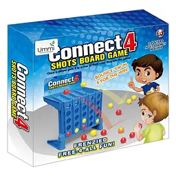 Настільна інтерактивна гра Ummi 22013 Connect 4 Shots Board Game Blue - мініатюра 5