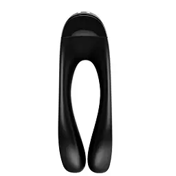 Вібратор на палець Satisfyer Candy Cane Black - мініатюра 3