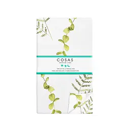 Простирадло Cosas на резинці 100х200 green foliage, зелений (FoliageGreen_100x200x20) - мініатюра 4