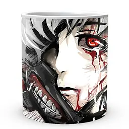 Кухоль GeekLand Tokyo Ghoul Токійський гуль крупний план TG.02.034 330 мл білий - мініатюра 3