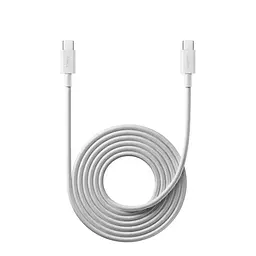 Кабель Xiaomi Braided Cable Type-C to Type-C 6A 120W 2m BHR087AGL White