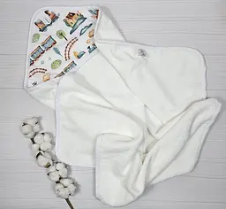 Букет з пелюшок для немовлят A.L.Babybox Потяг 16 од. Синій (BU 24365651) - мініатюра 2