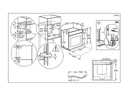 Духовка електрична Electrolux EOB8S38X - мініатюра 3