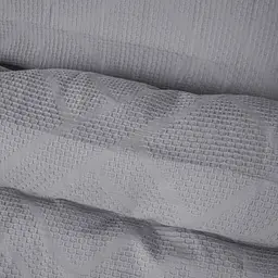 Постільна білизна MirSon №20-02 Waffle Gray 160х220 полуторний Євро (2200011032849) - мініатюра 5