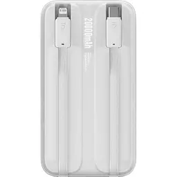 Зовнішній акумулятор Baseus Comet Digital Display 20000mAh 22.5W White PPMD020102 [125032] - мініатюра 4