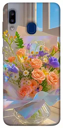 Чохол Demsky Яскравий букет для Samsung Galaxy A20 / A30