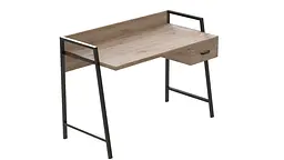 Письмовий стіл Ferrum-decor Комфорт 750x1200x600 Чорний метал ДСП Дуб Сан-Марино 32 мм (FRD-103444) - мініатюра 4