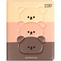 Щоденник шкільний Yes Bearable A5 40 аркушів PU твердий (911691)