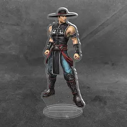 Акрилова колекційна фігурка Мортал комбат Mortal Kombat Kung Lao (Кун Лао) 15 см - мініатюра 2