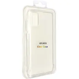 Чохол-накладка Molan Cano Silicone Jelly Glitter Clear Case для Samsung Galaxy A31 (SM-A315) (clear) - мініатюра 3