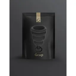 Менструальна чаша gcup gvibe, s, чорна, 6 х 3,5 см - мініатюра 10