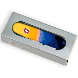 Ніж Victorinox Camper Ukraine 91мм,13функ ,Гірський пейзаж - мініатюра 5