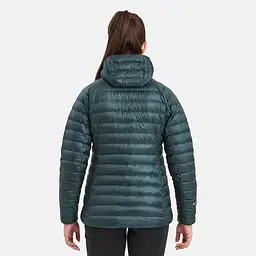 Куртка Montane Female Anti-Freeze Hoodie Deep Forest XS (1004-FANFHDFOA16) - мініатюра 5