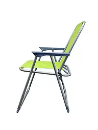Пляжний складаний стілець із підлокітниками Levistella GP20022306 LIME - мініатюра 3