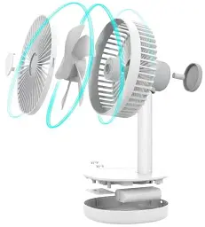 Вентилятор Jipin Desktop Fan White - мініатюра 4