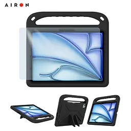 Защитный чехол из EVA AIRON Premium для iPad Pro 11 / Air 11 2024, черный - мініатюра 2