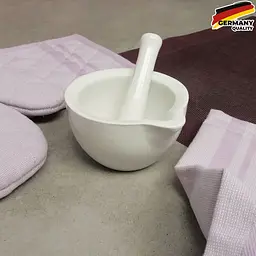 Ступка керамічна з товкачем KELA Paco, 10x6 см (10774) - мініатюра 2