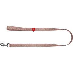 Повідець для собак Waudog Re-cotton, світловідбивний, S, 300х1,5 см, коричневий - мініатюра 2